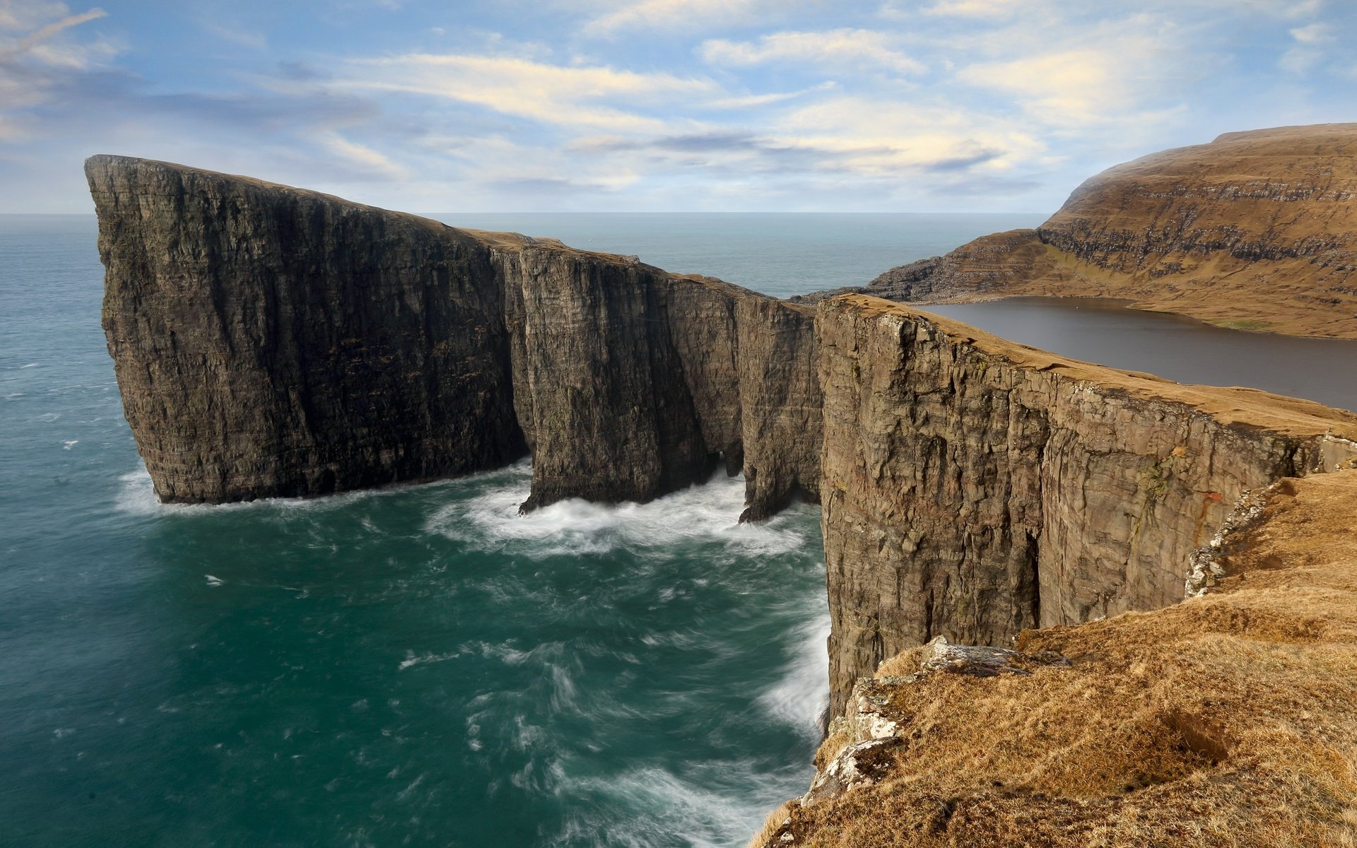 Обои берег, море, фарерские острова, shore, sea, faroe islands разрешение 3840x2160 Загрузить