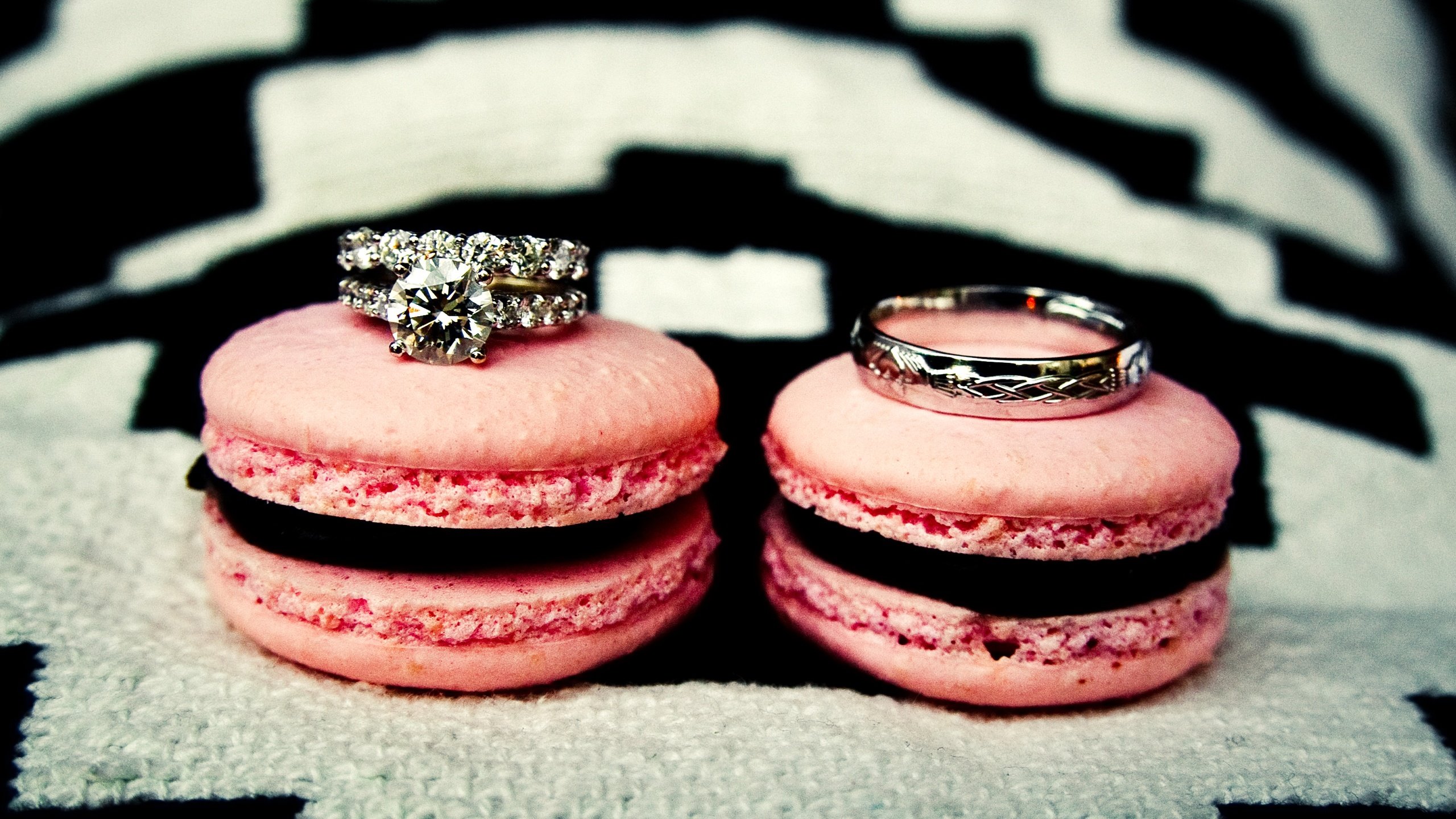 Обои кольца, свадьба, праздник, макарун, ring, wedding, holiday, macaron разрешение 4256x2825 Загрузить
