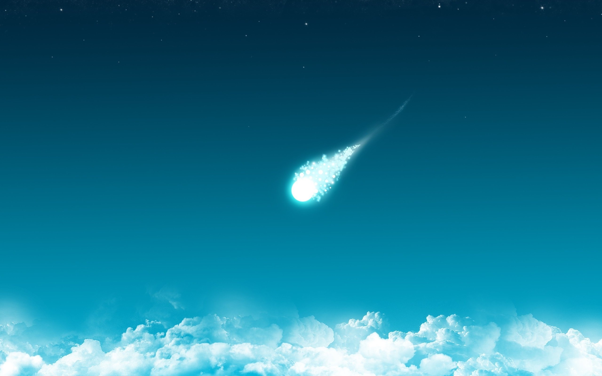 Обои облака, синий, минимализм, комета, clouds, blue, minimalism, comet разрешение 2650x1600 Загрузить