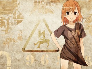 Обои знак, misaka mikoto, to aru kagaku no railgun, sign разрешение 1920x1200 Загрузить