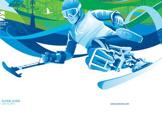 Обои ванкувер, олимпиада 2010, альпийские лыжи, vancouver, olympics 2010, alpine skiing разрешение 1920x1200 Загрузить