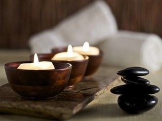 Обои свечи, камни, вещи, спа, дзен, candles, stones, things, spa, zen разрешение 1920x1200 Загрузить