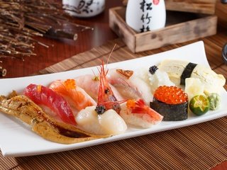 Обои лайм, рыба, икра, рис, суши, морепродукты, креветки, lime, fish, caviar, figure, sushi, seafood, shrimp разрешение 3000x1873 Загрузить