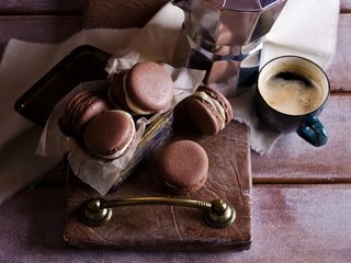 Обои крем, кофе, coffee cup, чашка, печенье, выпечка, десерт, макарун, макаруны, миндальное, cream, coffee, cup, cookies, cakes, dessert, macaron, macaroon, almond разрешение 4928x3264 Загрузить