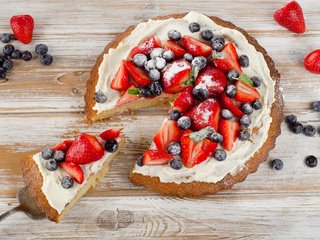 Обои клубника, ягоды, черника, пирог, strawberry, berries, blueberries, pie разрешение 4538x2967 Загрузить