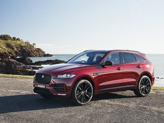 Обои автомобиль, внедорожник, бордовый, ягуа́р, f-pace, car, suv, burgundy, jaguar разрешение 3976x2652 Загрузить