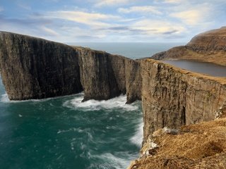 Обои берег, море, фарерские острова, shore, sea, faroe islands разрешение 3840x2160 Загрузить