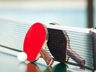 Обои настольный теннис, пинг-понг, table tennis, ping-pong разрешение 2508x1672 Загрузить