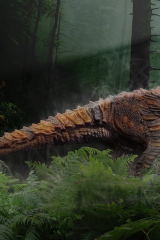 Обои динозавр, carnotaurus, sastrei, dinosaur разрешение 3292x2200 Загрузить