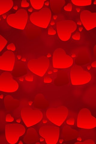 Обои текстура, сердечки, красный фон, texture, hearts, red background разрешение 2560x1600 Загрузить