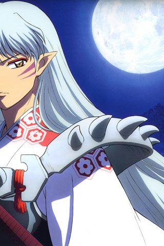 Обои inuyasha, sesshomaru разрешение 2500x1773 Загрузить