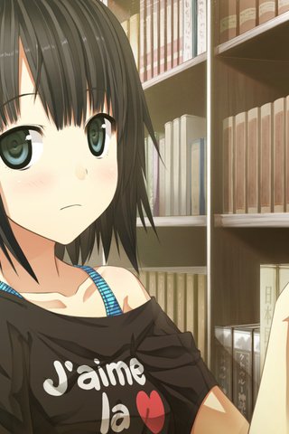 Обои книги, аниме, gевочка, books, anime, girl разрешение 1920x1200 Загрузить