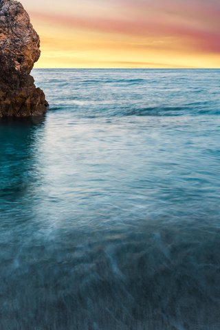 Обои скала, рассвет, океан, греция, осторов, milos beach, lefkada, rock, dawn, the ocean, greece, island разрешение 1920x1080 Загрузить