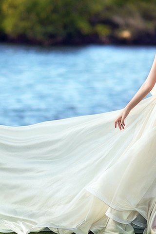 Обои платье, невеста, серги, свадебное платье, dress, the bride, sergi, wedding dress разрешение 1920x1080 Загрузить
