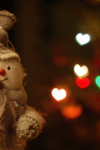 Обои елка, игрушка, снеговик, праздник, tree, toy, snowman, holiday разрешение 1920x1277 Загрузить