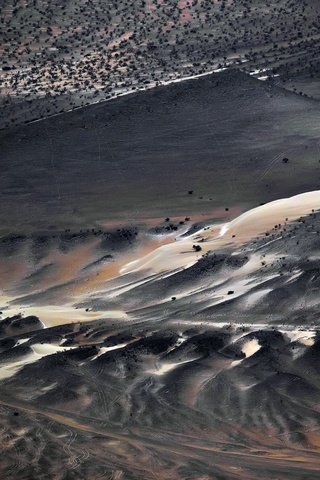 Обои природа, пустыня, вид сверху, аргентина, dunas de sauji, catamarca, nature, desert, the view from the top, argentina разрешение 2048x1313 Загрузить