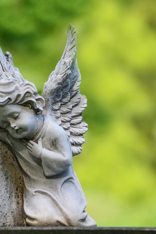 Обои ангел, скульптура, фигурка, ангелочек, angel, sculpture, figure разрешение 3840x2400 Загрузить