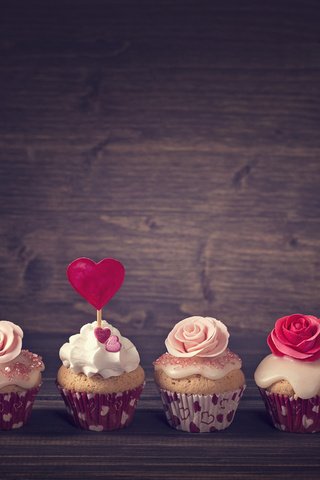 Обои еда, сердечко, выпечка, кексы, крем, brithday cake, украшение розы, food, heart, cakes, cupcakes, cream, decoration rose разрешение 5760x3840 Загрузить