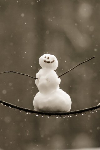 Обои снег, новый год, зима, снеговик, рождество, качели, snow, new year, winter, snowman, christmas, swing разрешение 1920x1200 Загрузить