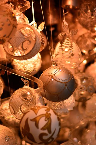 Обои новый год, шары, рождество, елочные игрушки, new year, balls, christmas, christmas decorations разрешение 3840x2400 Загрузить