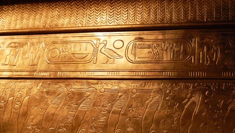 Обои иероглифы, египет, тутанхамон, гробница, characters, egypt, tutankhamun, tomb разрешение 1920x1080 Загрузить