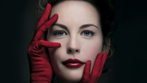 Обои черный фон, перчатки, красивая, лив тайлер, black background, gloves, beautiful, liv tyler разрешение 1920x1200 Загрузить