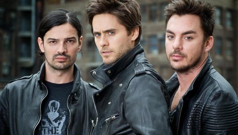 Обои 30 seconds to mars, джаред лето, шеннон лето, рок-группа, американская, томо милишеви, jared leto, shannon leto, rock band, american, tomo milosevi разрешение 2560x1600 Загрузить