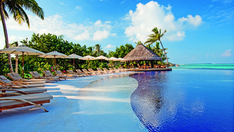 Обои море, бассейн, отдых, курорт, тропики, sea, pool, stay, resort, tropics разрешение 3543x2362 Загрузить