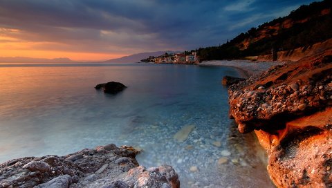 Обои вода, озеро, камни, берег, галька, water, lake, stones, shore, pebbles разрешение 1920x1200 Загрузить