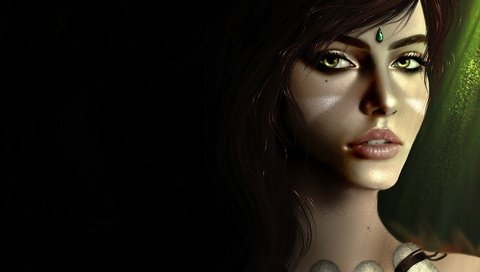 Обои арт, девушка, игра, персонаж, лига легенд, nidalee, art, girl, the game, character, league of legends разрешение 1920x1461 Загрузить