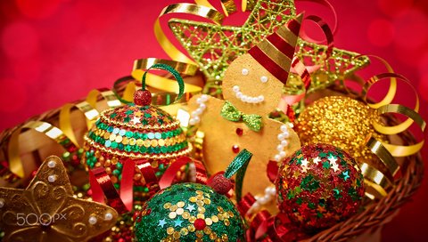 Обои новый год, рождество, елочные игрушки, new year, christmas, christmas decorations разрешение 1920x1200 Загрузить