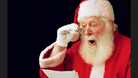 Обои очки, дед мороз, письмо, шок, glasses, santa claus, letter, shock разрешение 1920x1080 Загрузить