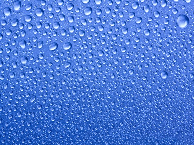 Обои вода, текстуры, макро, фото, капли, синий фон, капли воды, water, texture, macro, photo, drops, blue background, water drops разрешение 1920x1200 Загрузить