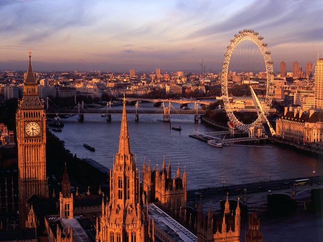 Обои река, закат, лондон, город, англия, river, sunset, london, the city, england разрешение 3543x2686 Загрузить