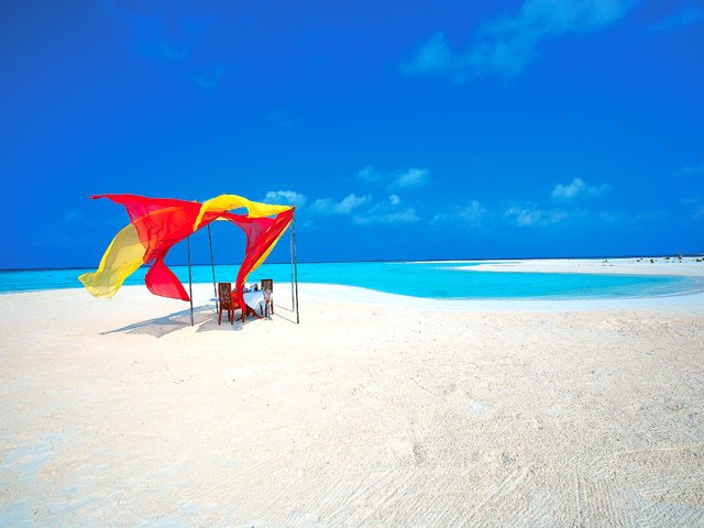 Обои пляж, тропики, мальдивы, beach, tropics, the maldives разрешение 2362x1571 Загрузить