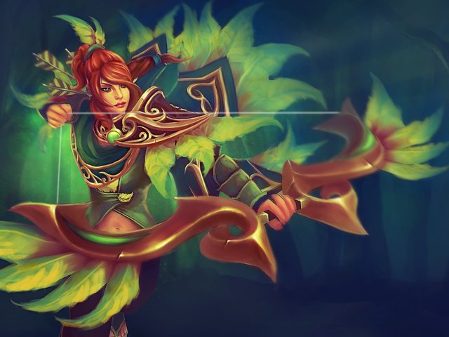 Обои dota 2, array of tranquility, windranger, врка, roof smoke-extraction fans разрешение 1920x1080 Загрузить