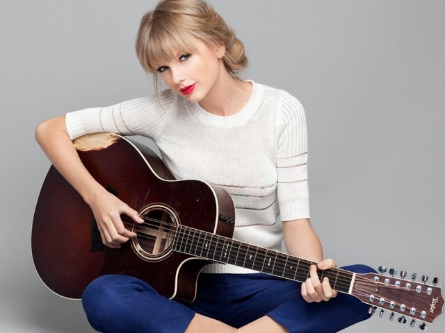 Обои гитара, музыка, певица, тейлор свифт, guitar, music, singer, taylor swift разрешение 3840x2160 Загрузить