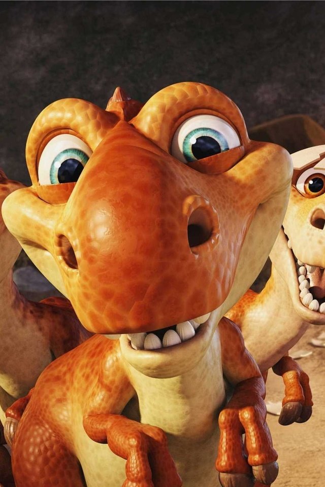 Обои мультфильм, ледниковый период, динозавры, cartoon, ice age, dinosaurs разрешение 2819x1581 Загрузить