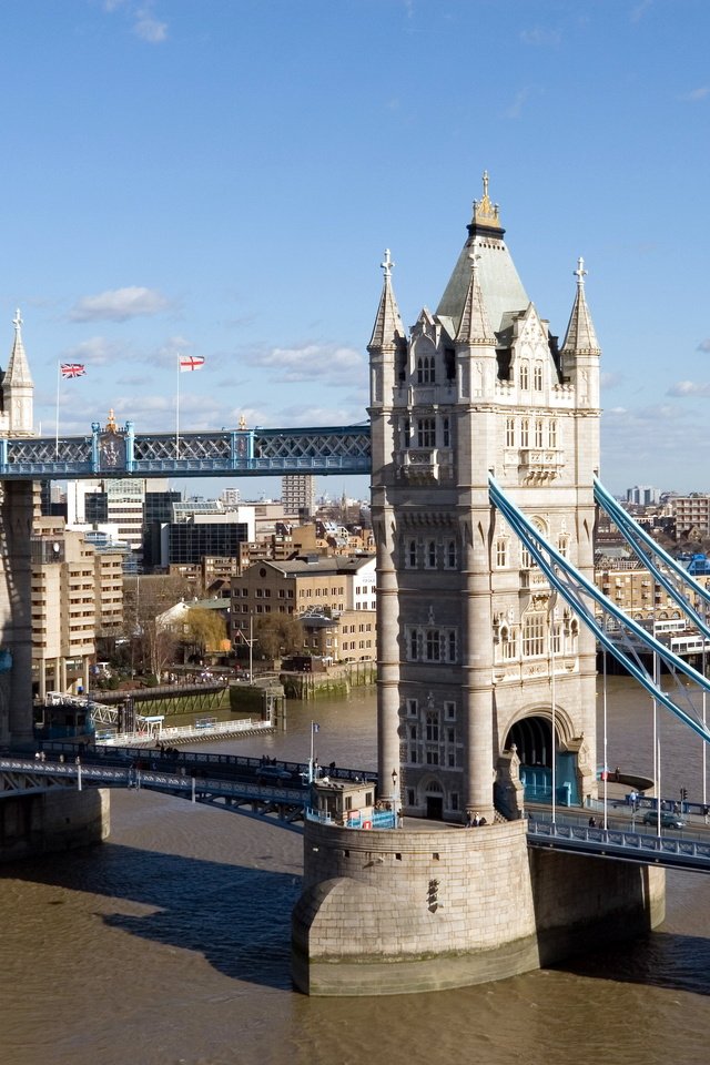 Обои река, мост, лондон, тауэрский мост, river, bridge, london, tower bridge разрешение 3500x2320 Загрузить