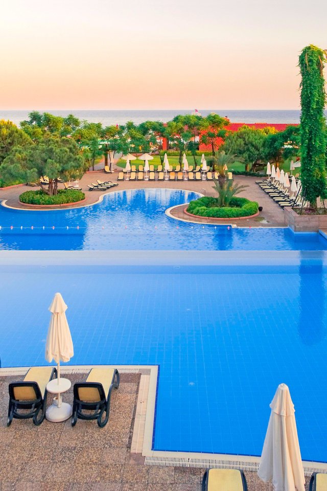 Обои бассейн, курорт, тропики, pool, resort, tropics разрешение 4266x2848 Загрузить