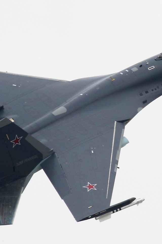 Обои небо, су-35, российский, flanker-t+, the sky, su-35, russian разрешение 1920x1080 Загрузить