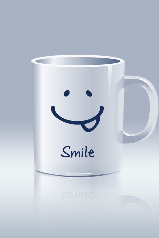 Обои настроение, чашка, смайл, чашка со смайликом, mood, cup, smile, cup with a smiley face разрешение 1920x1200 Загрузить