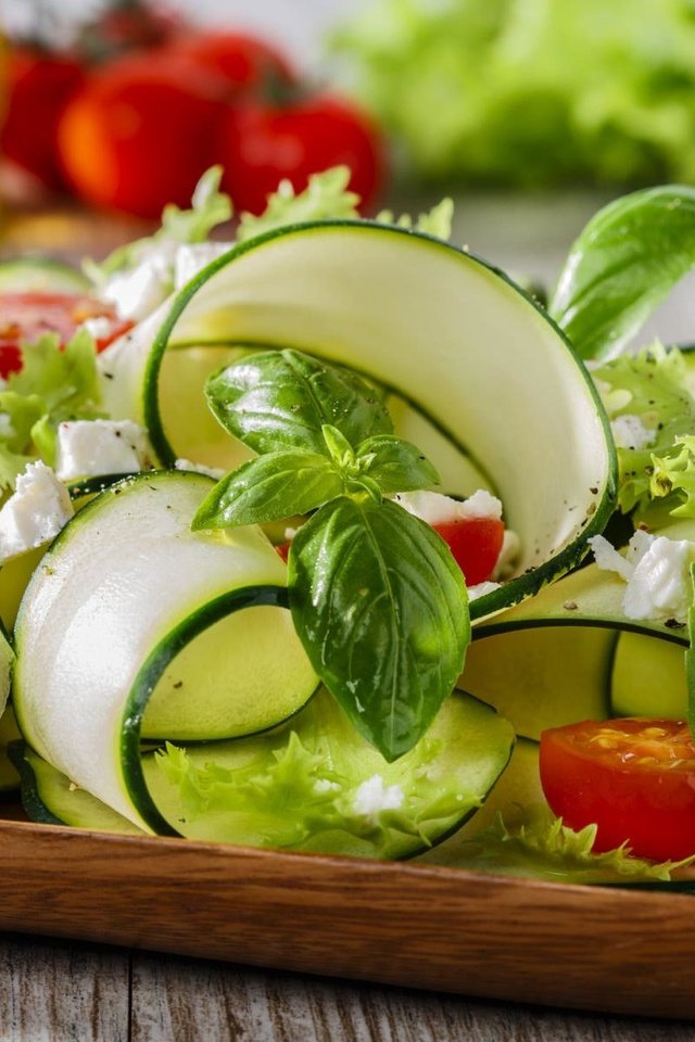 Обои овощи, салат, закуска, vegetables, salad, appetizer разрешение 1920x1200 Загрузить
