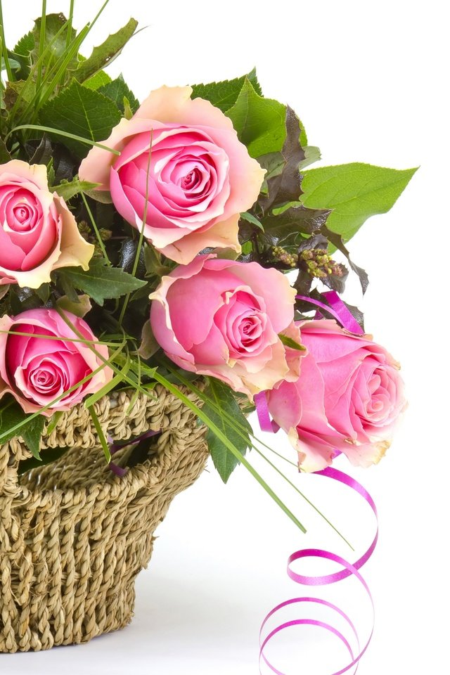 Обои розы, букет, розовые, окрас, роз, пинк, roses, bouquet, pink, color разрешение 2880x2165 Загрузить