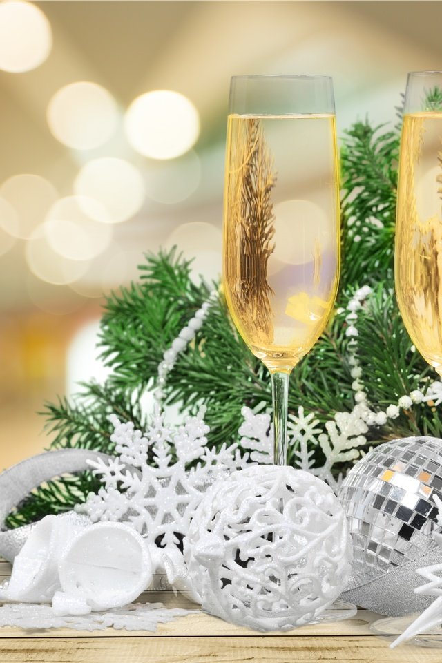 Обои новый год, елка, бокалы, рождество, шампанское, декорация, встреча нового года, довольная, new year, tree, glasses, christmas, champagne, decoration, happy разрешение 4900x3694 Загрузить