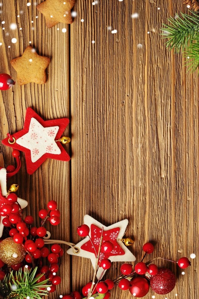 Обои новый год, звезды, рождество, елочные украшения, new year, stars, christmas, christmas decorations разрешение 2880x1800 Загрузить