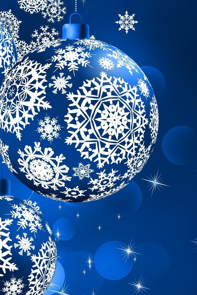 Обои новый год, снежинки, шарики, праздники, рождество, new year, snowflakes, balls, holidays, christmas разрешение 2560x1600 Загрузить