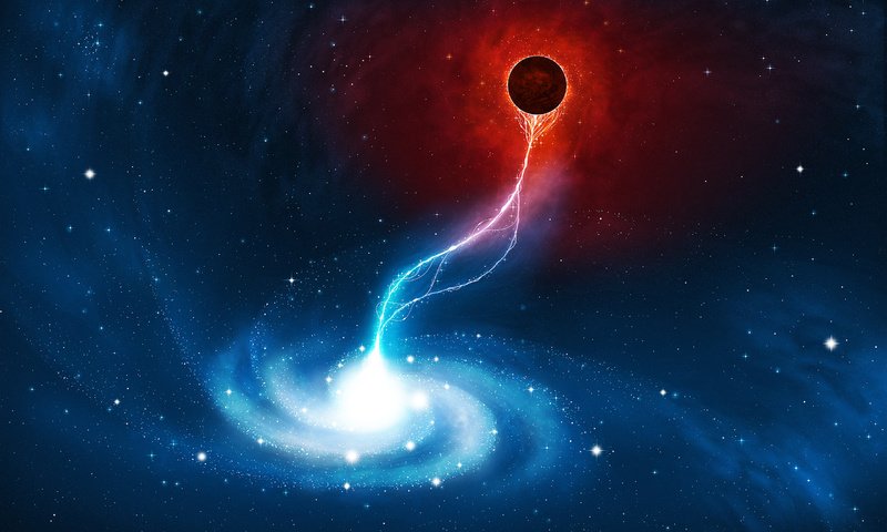 Обои звезды, черная дыра, галактика, stars, black hole, galaxy разрешение 2560x1600 Загрузить