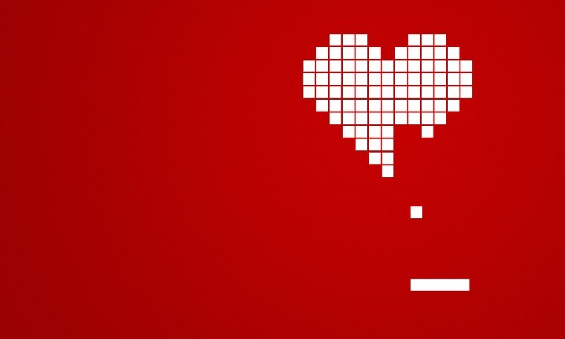 Обои красный, сердце, кубики, red, heart, cubes разрешение 2560x1600 Загрузить