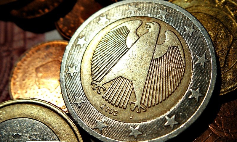 Обои деньги, монеты, евро, немецкая, money, coins, euro, german разрешение 1920x1440 Загрузить